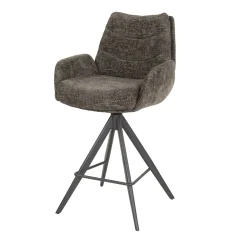 Barhocker Drehstuhl Barstuhl Lounge Taupe