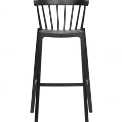 Barstuhl Barhocker Outdoor Bliss Kunstoff Gastro Schwarz