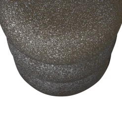 Beistelltisch Couchtisch Laurel Organic Stone Schwarz 50 cm