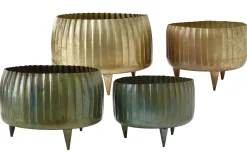 Übertopf Dekoschale XL Passion Gold Klein