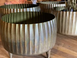 Übertopf Dekoschale XL Passion Gold Klein