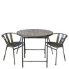 Bistro Set Factory Tisch ⌀ 90 + 2 Stühle