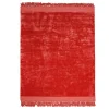 Boho Teppich Velvet Touch 160 x 230 cm Rot