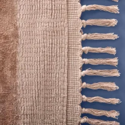 Boho Teppich Velvet Touch 160 x 230 cm Rosa