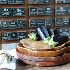 Dekoschale Obstschale Holzschale Boni Holz verschiedene Formen