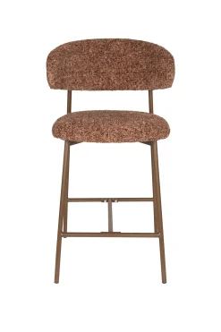 2er Set Retro Barhocker Claes Walnussholzoptik Terra