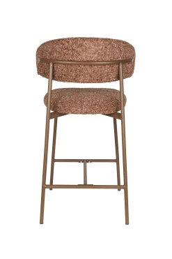 2er Set Retro Barhocker Claes Walnussholzoptik Terra