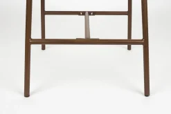 2er Set Retro Barhocker Claes Walnussholzoptik Terra