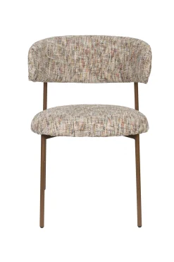 2er Set Retro Esszimmerstühle Claes Walnussholzoptik Multicolour