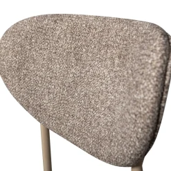 2er Set Retro Esszimmerstuhl Polsterstuhl Valor Sand