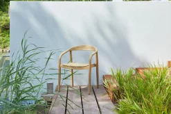 Essgruppe Gartentisch Outdoortisch Kris Akazienholz 215 cm + 4 Stühle Boru