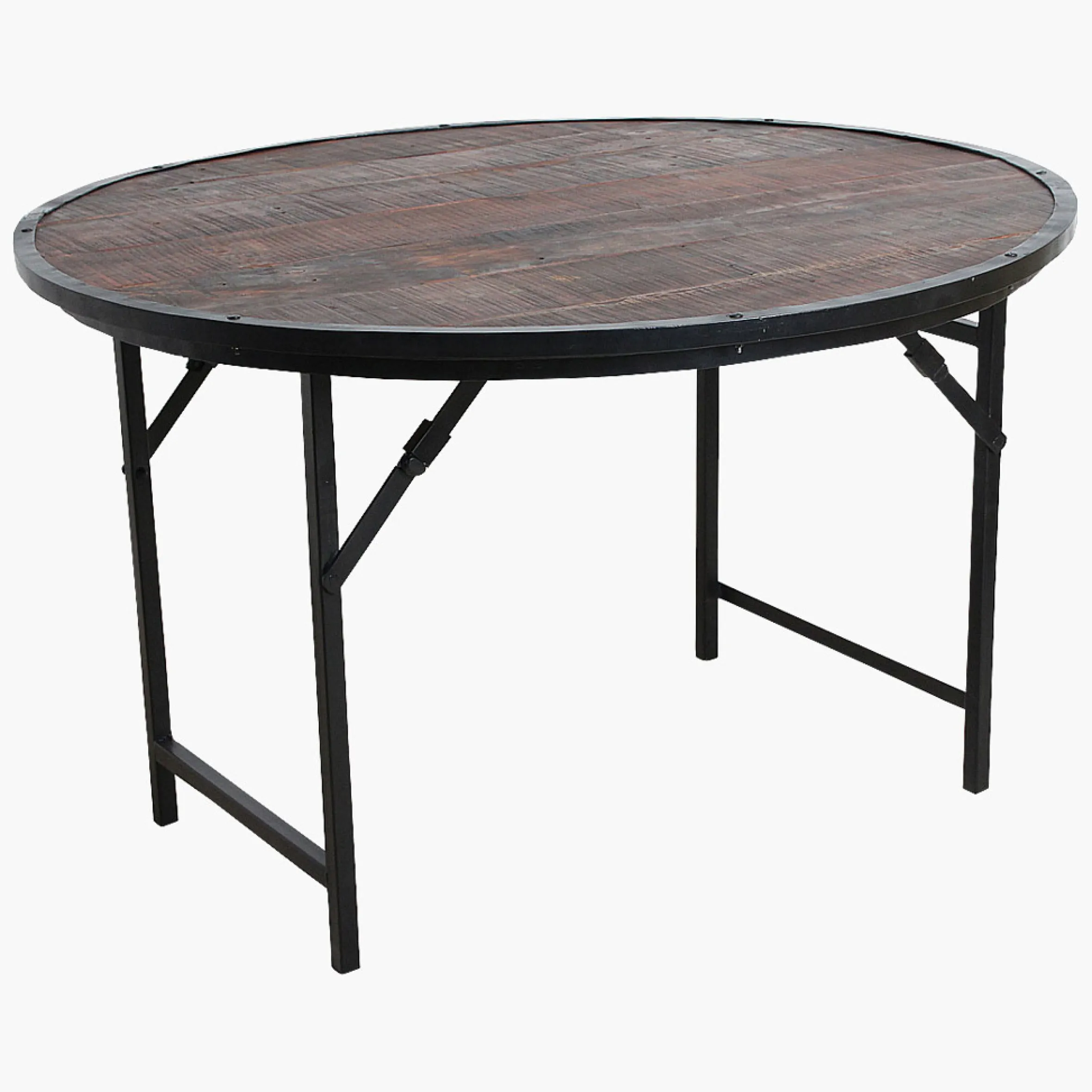 Esstisch Vintage Cafehaus Industrial Klapptisch Rund 120