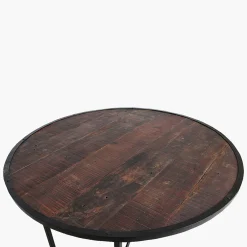 Esstisch Vintage Cafehaus Industrial Klapptisch Rund 120