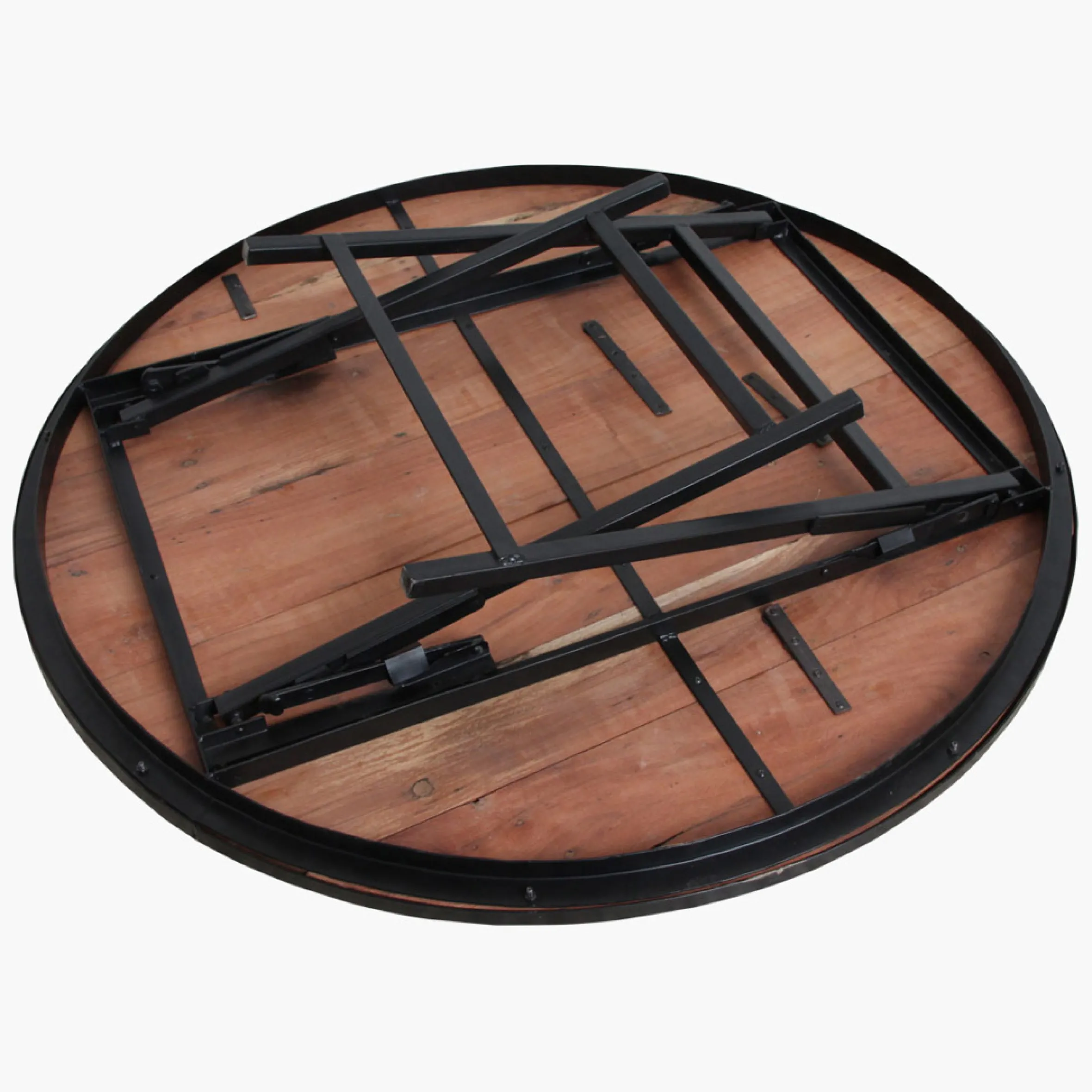 Esstisch Vintage Cafehaus Industrial Klapptisch Rund 120