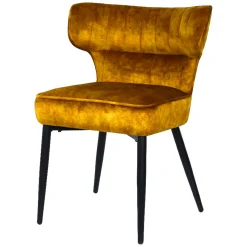 Esstischstuhl Esszimmerstuhl Zinno Gold-Braun