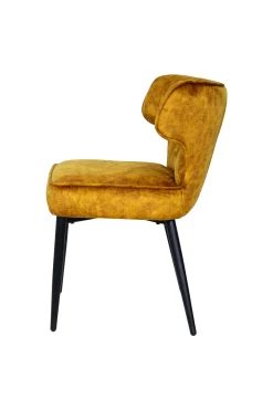 Esstischstuhl Esszimmerstuhl Zinno Gold-Braun