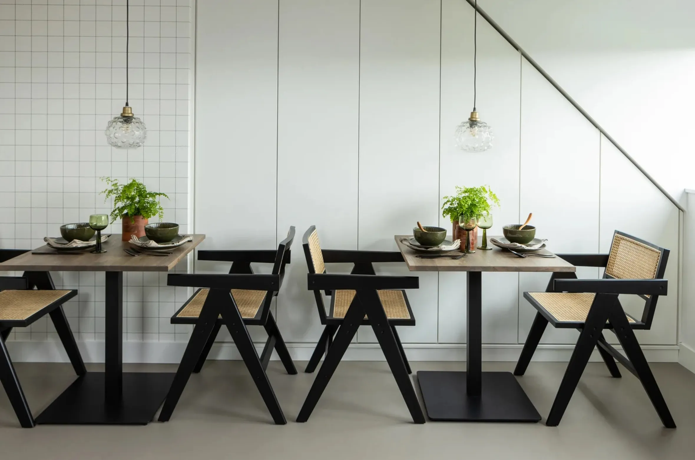 Esstischstuhl Esszimmerstuhl Armlehnstuhl Gunnar Rattan schwarz