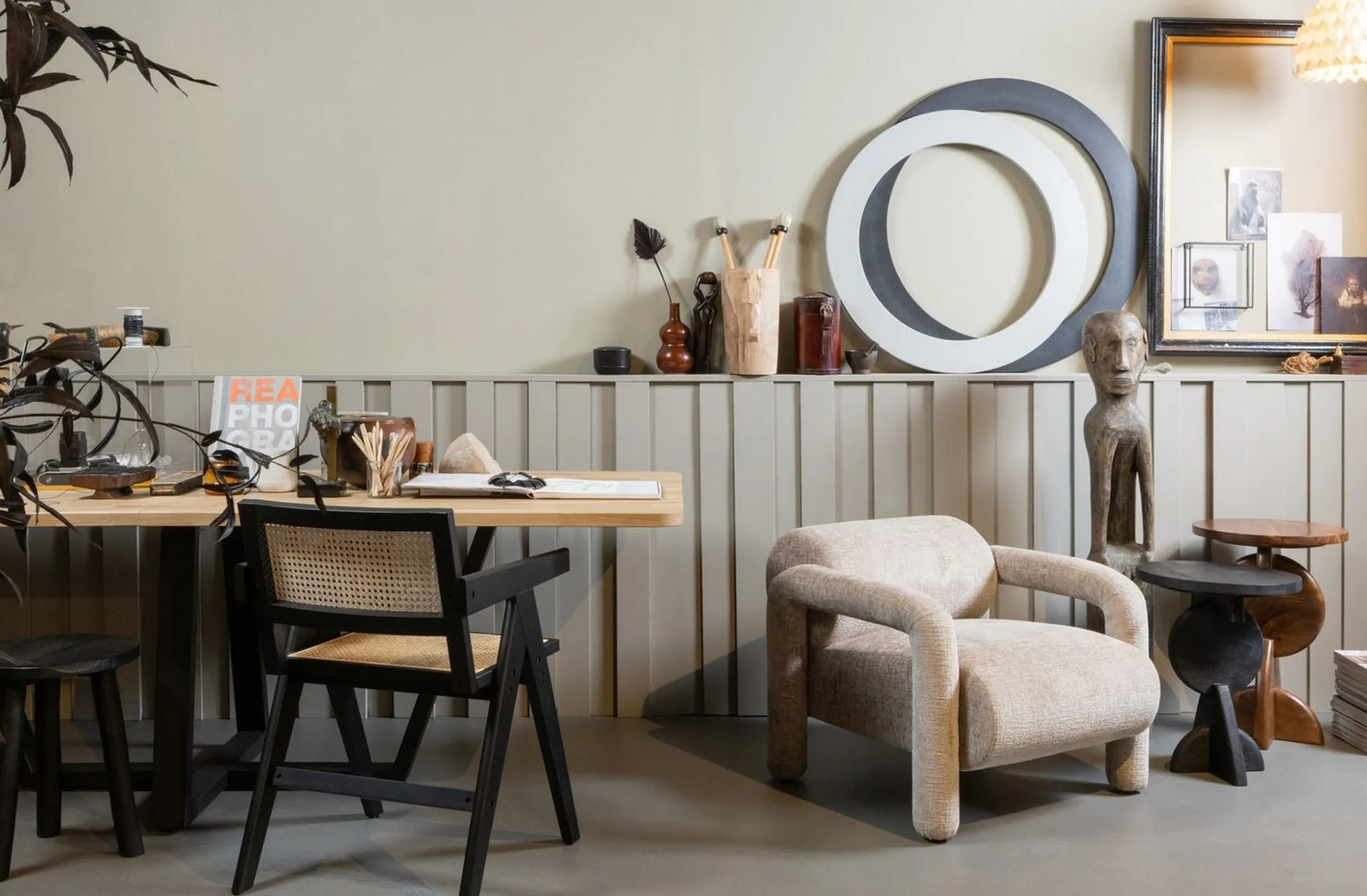 Esstischstuhl Esszimmerstuhl Armlehnstuhl Gunnar Rattan schwarz