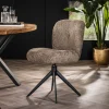 Esszimmerstuhl Drehstuhl Polsterstuhl Comfort Boucle Taupe