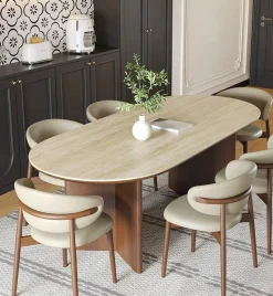 Esszimmerstuhl Scandi Linea Esche Massiv Neues Modell 6er Set