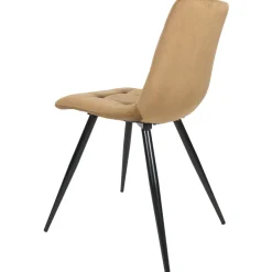 Esszimmerstuhl Squares Velvet Ocker