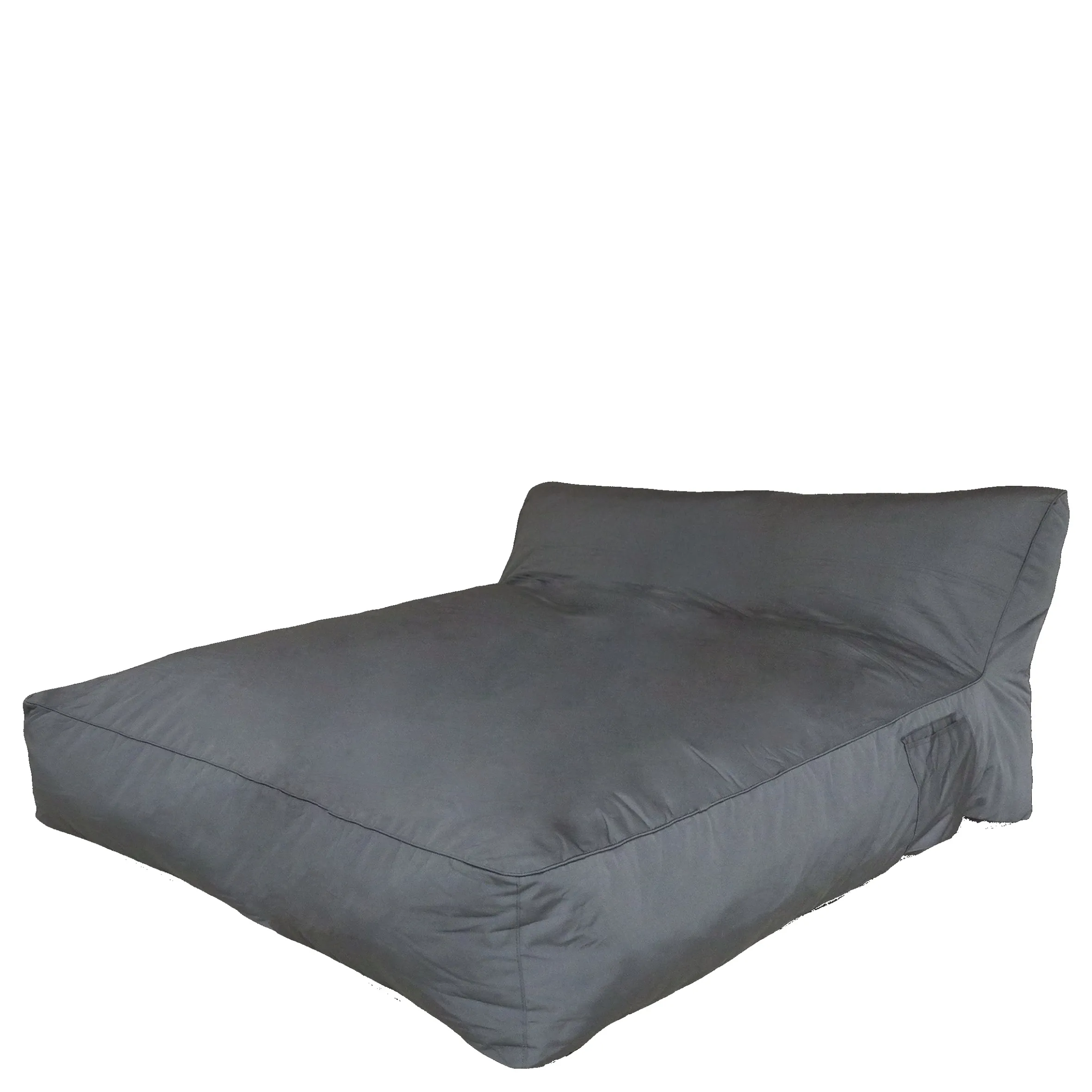 Garten Lounger Tagesbetten Outdoor Doppelliege Anthrazit