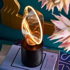 Glühbirne Vintage LED Bernstein Rund XL