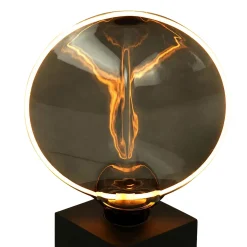 Glühbirne Vintage LED Rauchglas Rund XL