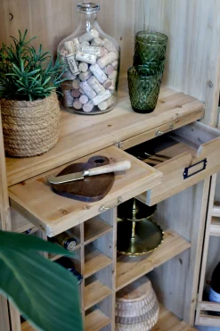 Hausbar Barschrank Squares Recyceltes Holz