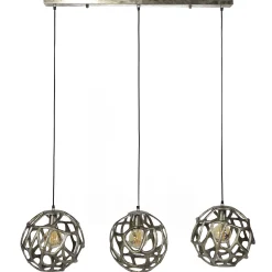 Hängelampe Cocoon Ball in Industrial Antik Finish