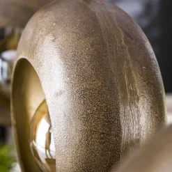 Hängelampe Industrial Full Moon Circle 3er Antik Bronze Metall