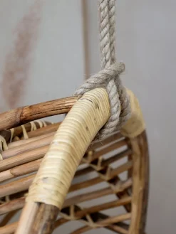 Hängesessel Hängeschaukel Boho Rattan