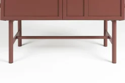 Industrial Schrank Hochkommode Davis Metall Rostrot