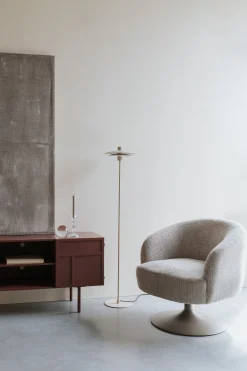 Industrial TV-Board Lowboard Davis Metall Rostrot