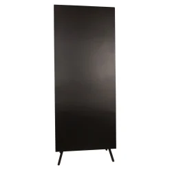 Industrial Vitrine Caeleen Metall mit geriffeltem Glas