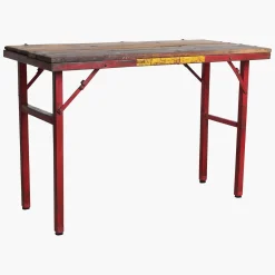 Kleiner Vintage Esstisch 105/60 Cafehaustisch Klappbar