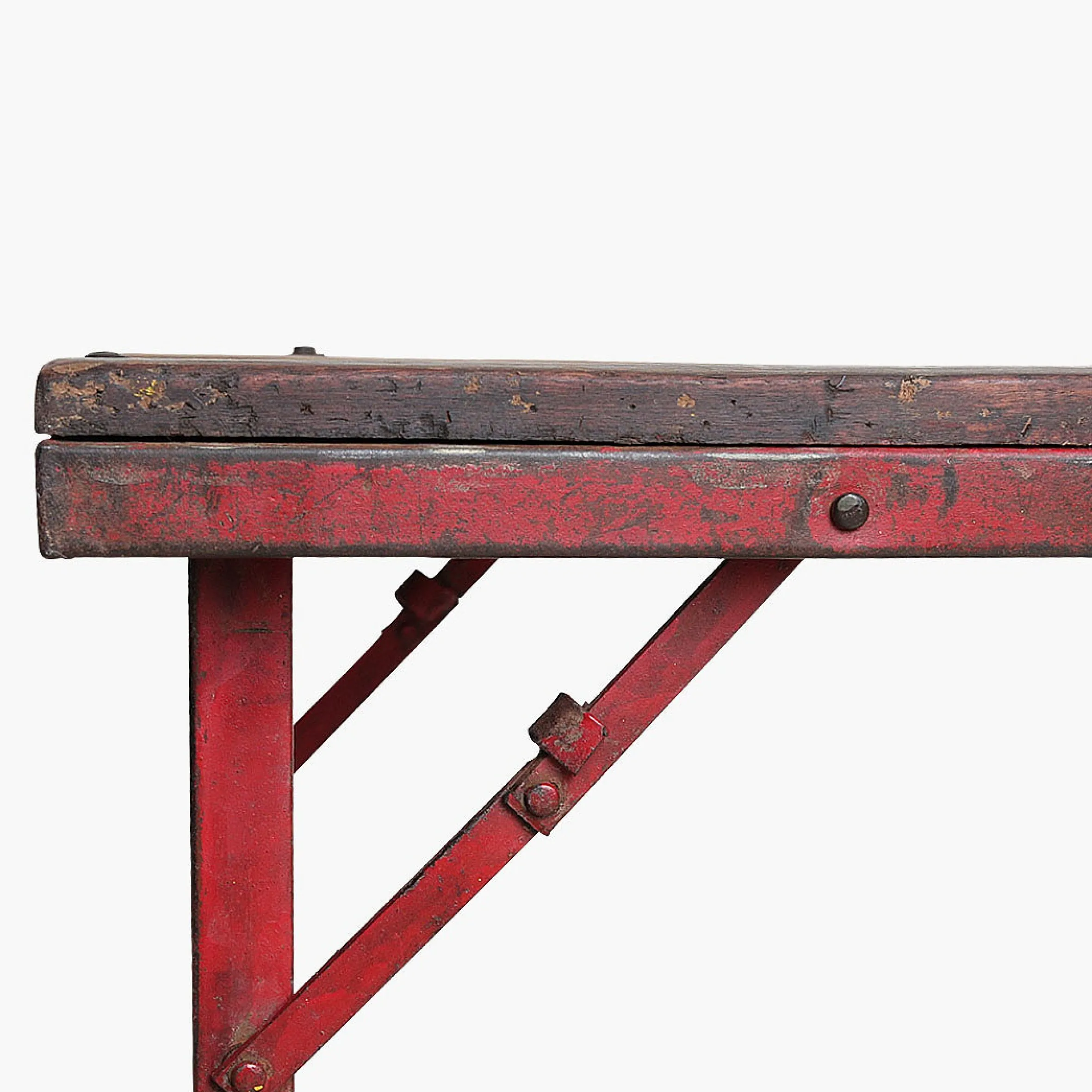 Kleiner Vintage Esstisch 105/60 Cafehaustisch Klappbar