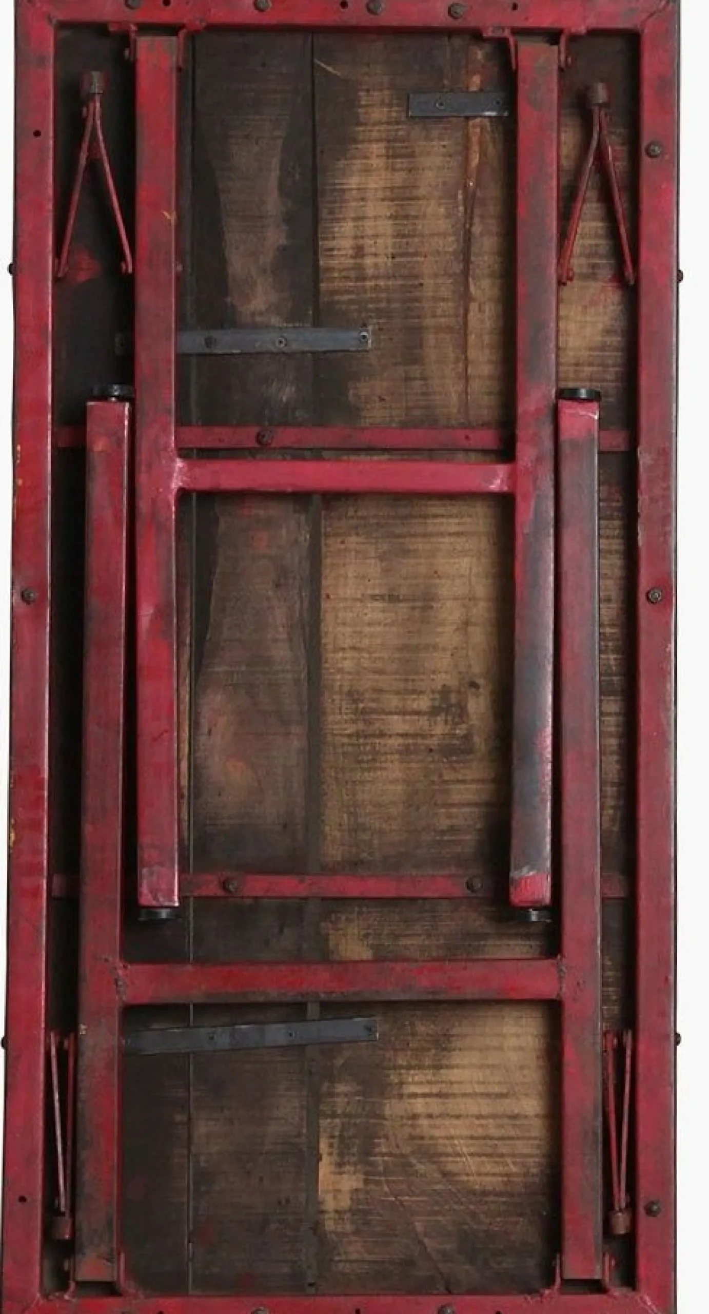 Kleiner Vintage Esstisch 105/60 Cafehaustisch Klappbar