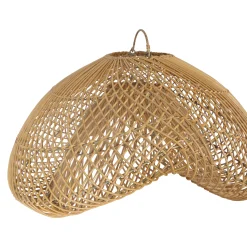 Lampenschirm Maze Boho Organic Rattan Webbing