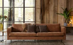 Ledersofa Classic Rodeo Chesterfield 3-Sitzer Cognac 275