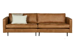 Ledersofa Classic Rodeo Chesterfield 3-Sitzer Cognac 275