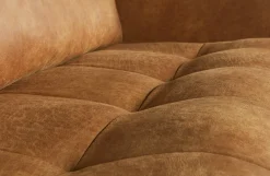 Ledersofa Classic Rodeo Chesterfield 2,5 Sitzer Cognac 230