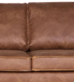 Ledersofa Rodeo 3-Sitzer Cognac 280