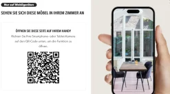 Ledersofa Rodeo 2,5-Sitzer Schwarz 190