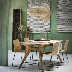 Massivholz Esstisch Studio Teakholz 240