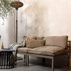 Outdoor Couchtisch Beistelltisch Boy Bliss Kunststoff Schwarz