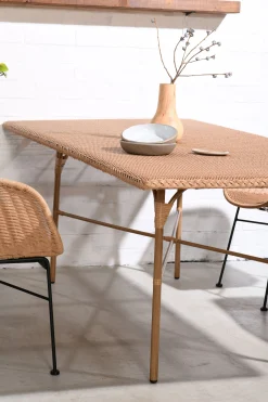 Outdoor Esstisch 210/100 Cabana PE-Rattan/Alu