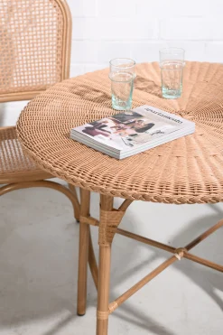 Outdoor Esstisch Cabana Bistro PE-Rattan/Alu 80 Ø