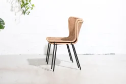 Outdoor Rattanstuhl Esszimmerstuhl Cabana Butterfly Stapelbar PE-Rattan