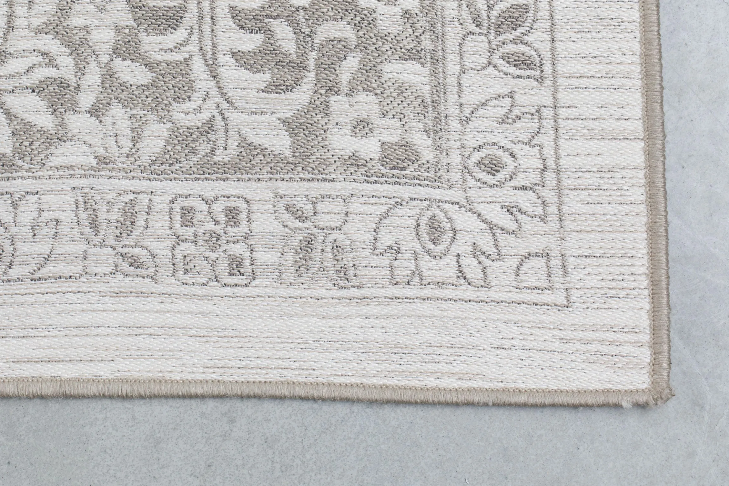 Outdoor Teppich Coventry Persermuster Beige 170 x 240